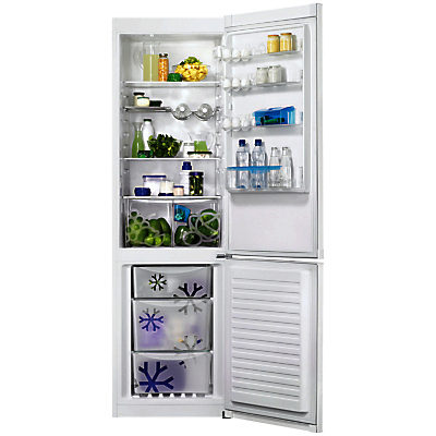 Zanussi ZRB38214WA Fridge Freezer, A++ Energy Rating, 60cm Wide, White Zanussi ZRB38214WA Fridge Freezer, A++ Energy Rating, 60cm Wide, White